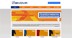 Desktop Screenshot of givova.ie